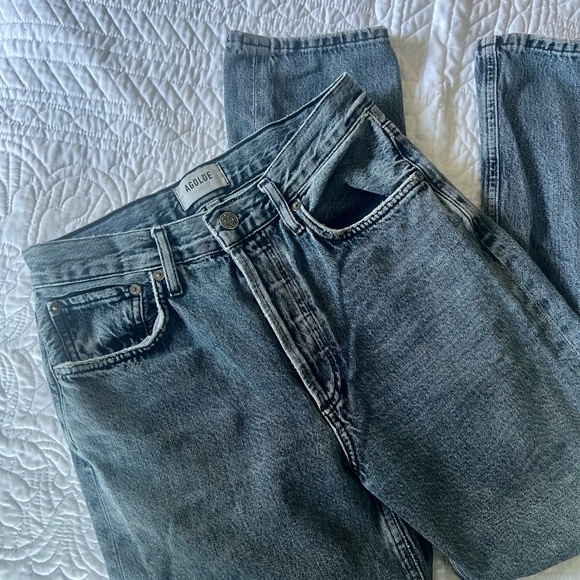 Agolde Riley in Slade - Picture 12 of 14